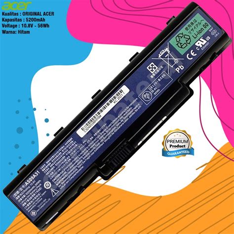 Jual Baterai Acer Aspire 4732 4732z 5732 5732z 4332 5516 5517 5532