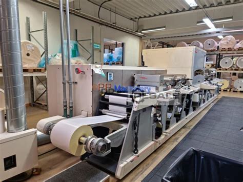 Nilpeter Fa4 3 Colours Flexo Label Pres Used Machine For Sale No 163301379