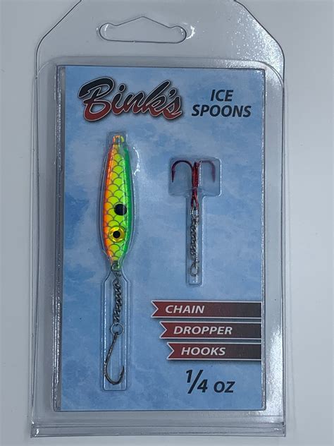 Ice Fishing Spoons – Bink's Pro Series Spoons