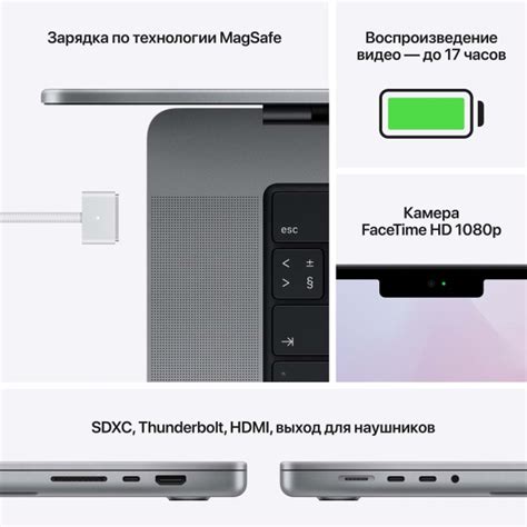Ноутбук Apple MacBook Pro 2021 M1 Pro / 14,1″/ 16GB / SSD 512GB / MacOS ...