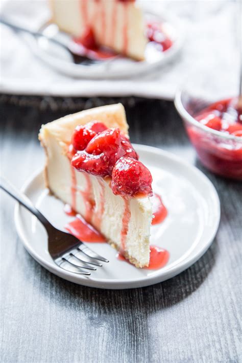 Homemade Recipe For Strawberry Cheesecake