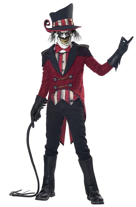 Mens Creepy Ringmaster Costume Male Ubicaciondepersonascdmxgobmx