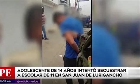 SJL adolescente usó réplica de arma de fuego para intentar robarle a niña