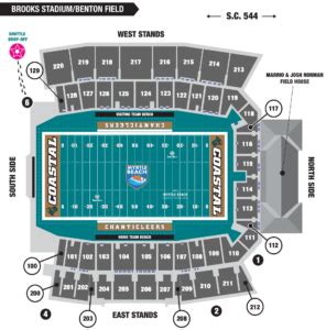 Seating Map – Myrtle Beach Bowl