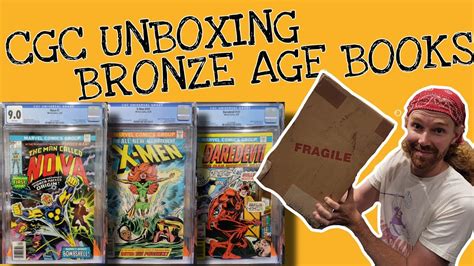 CGC Unboxing Bronze Age Comic Books YouTube