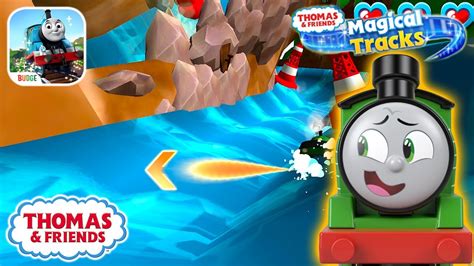 PERCY ESCAPES WATER SLIDE Mountain 125 Thomas Friends Magical