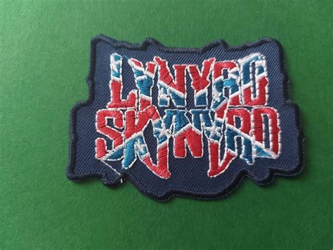 Lynyrd Skynyrd Patch Sew Iron On Embroidered Badge Etsy