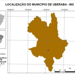 Distância Do Meu Local A Uberaba - -Mapa de localização do município de Uberaba -MG Fonte dos dados: IBGE ...