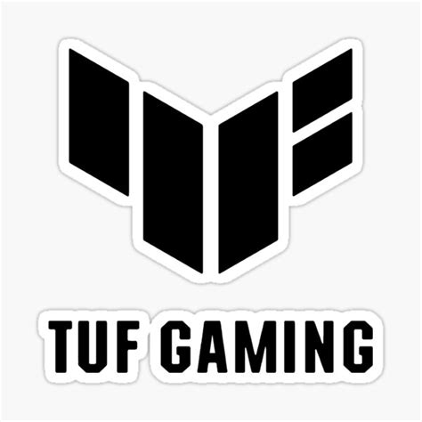 Asus Tuf Gaming Sticker For Sale By The Novo Art Redbubble