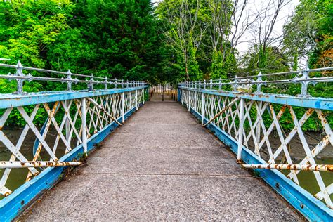 Pedestrian Bridge Peoples Park In Waterford Connecting Th Flickr