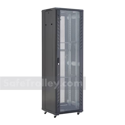 42U Floor Standing Server Rack F6842G - SafeTrolley