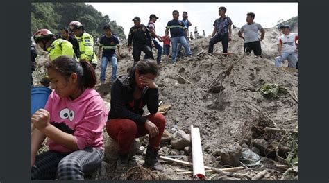 Guatemala Aumentan A Nueve Los Muertos Y A 600 Los Desaparecidos Por