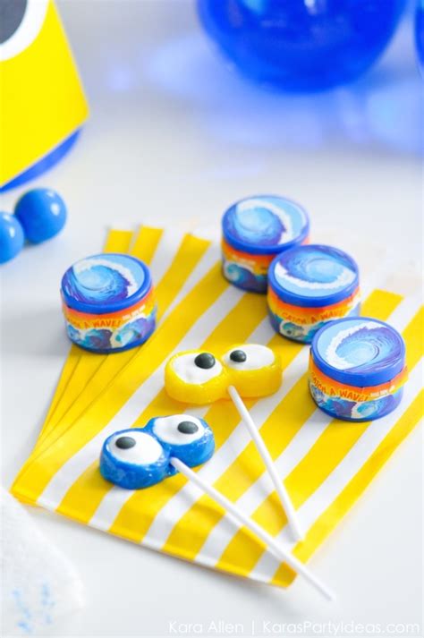 Kara S Party Ideas Finding Dory Birthday Party Ideas Diy Dory Party