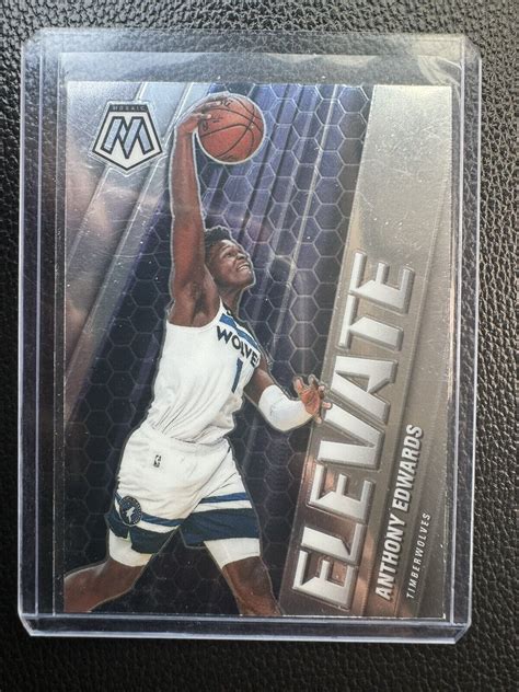 2020 21 Mosaic Anthony Edwards 12 Elevate ROOKIE CARD Timberwolves EBay