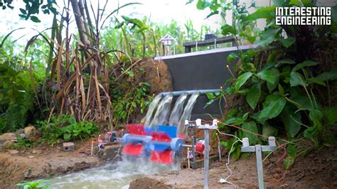 Here's how to build your own miniature hydroelectric dam