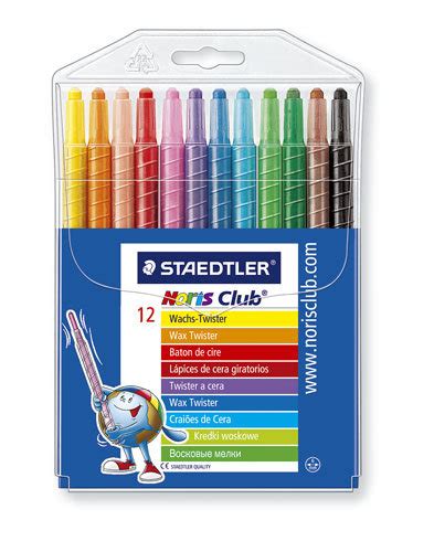 Staedtler Kredki Woskowe Twister Noris Club Kolor W Staedtler