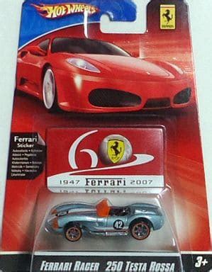 駿河屋 1 64 Ferrari 250 Testa Rossa 42 ブルーオレンジホワイト Hot Wheels