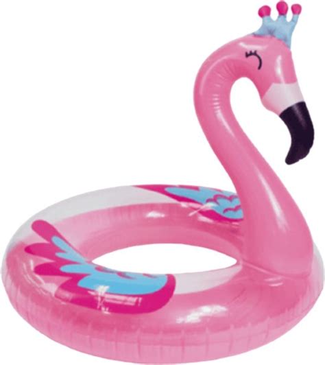 Flamingo Zwemband Cm Voor Kinderen Met Kroontje Bol