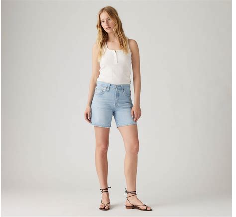 501® Mid Thigh Shorts Blue Levis® Gr