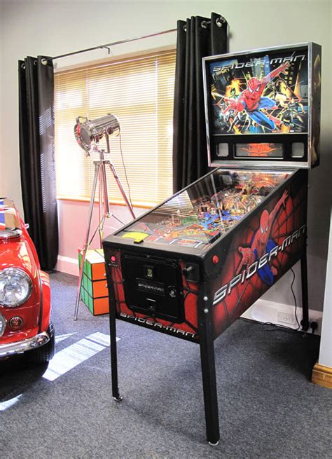 Stern Spider Man Pinball Machine On Display Home Leisure Direct