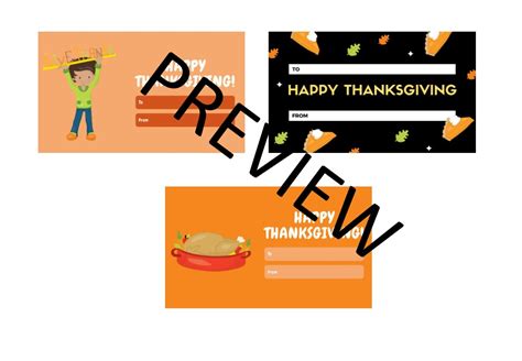 Thanksgiving Gift Tags | Made By Teachers