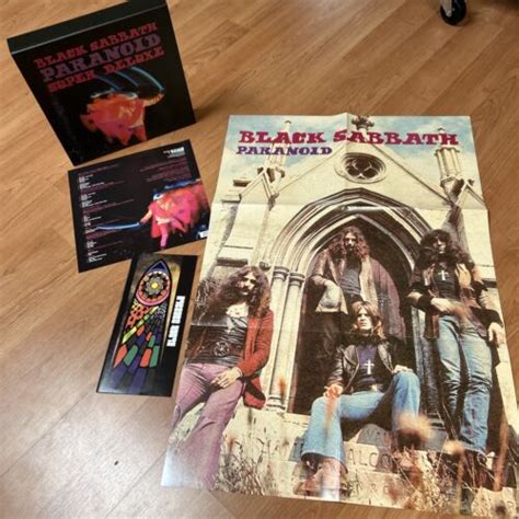 Black Sabbath Paranoid Super Deluxe Box Extras Ebay