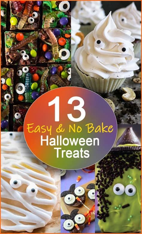 13 Easy No Bake Halloween Treats For 2020 Savory Spin