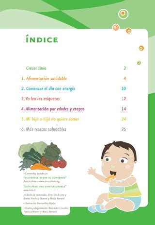 Cartilla Alimentacion Saludable Pdf