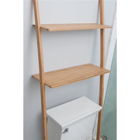 Bamboo W X H Over The Toilet Shelves Toilet Storage