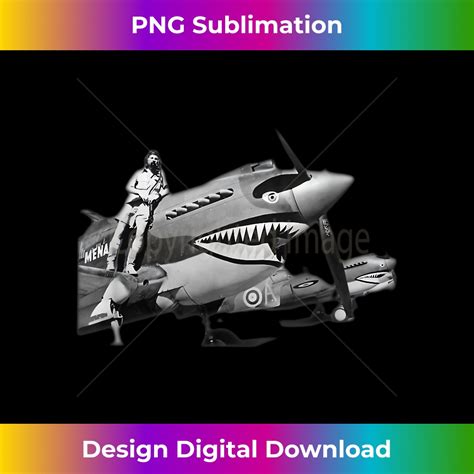 Shark Teeth P-40 Warhawk Nose Art WWII WW2 Airplane Vintage | Inspire ...