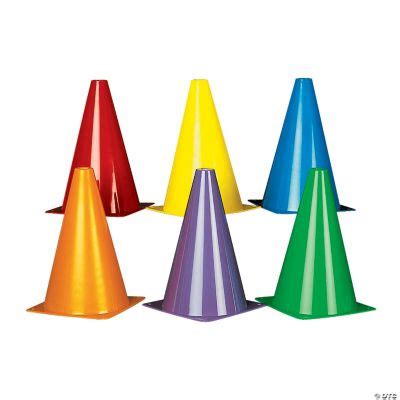 Colorful Traffic Cones | Oriental Trading