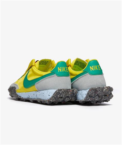 Yellow Nike Women S Waffle Racer Crater Svd