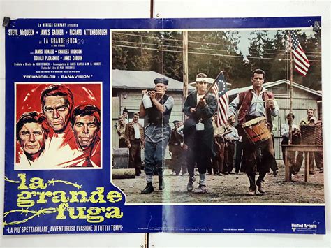 LA GRANDE FUGA MOVIE POSTER THE GREAT ESCAPE MOVIE POSTER