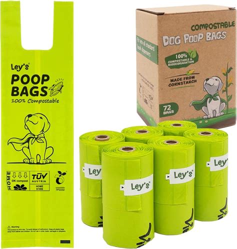 Dr Cuddles Compostable Dog Poop Bags The 1 Bag For 2