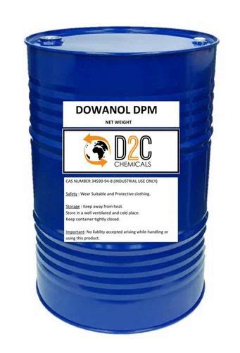 Dipropylene Glycol Monomethyl Ether DPM For Industrial Packaging Size