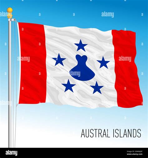 Flag of austral islands Stock Vector Images - Alamy