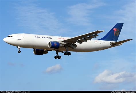 SU GAY EgyptAir Cargo Airbus A300B4 622R F Photo By Glenn Azzopardi