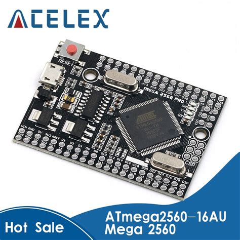 Mega Pro Mini V Embed Ch G Atmega Au With Male