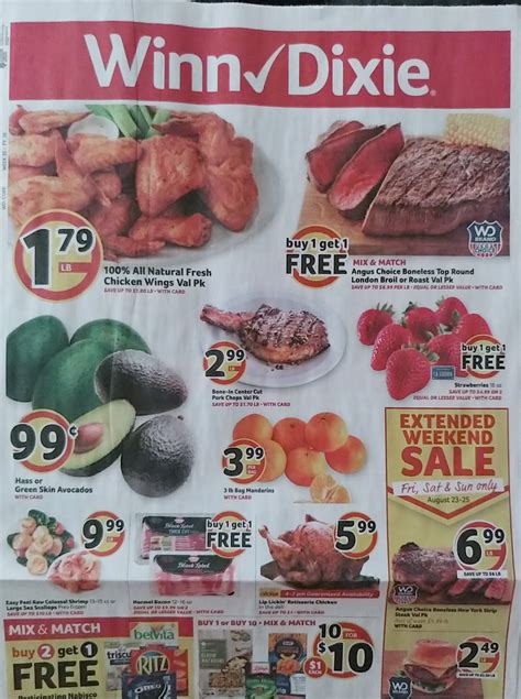 Winn Dixie Weekly Ad Preview Aug 21 27 2019 Weeklyads2