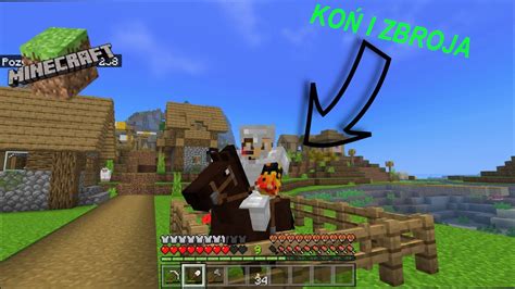 Robimy Elazn Zbroj I Oswajamy Konia W Minecraft Youtube