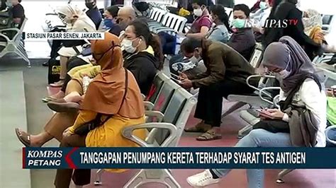 Mulai Besok Penumpang KA Jarak Jauh Wajib Bawa Bukti Hasil Tes Cepat