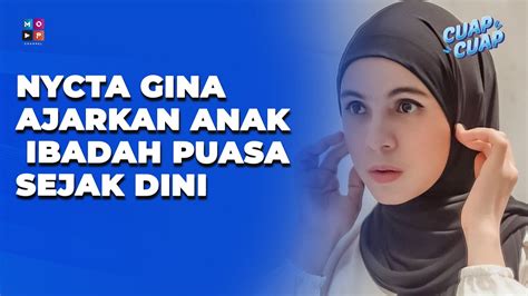 Nycta Gina Ajarkan Ibadah Puasa Sejak Dini Ke Anaknya Cuap Cuap Youtube