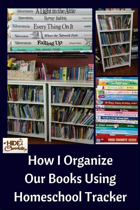 How To Organize Your Books Using Homeschool Tracker Book Organization