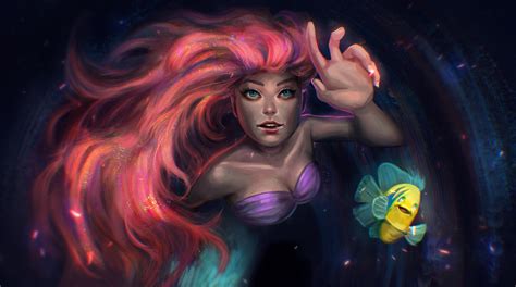 Ariel artwork : r/disney