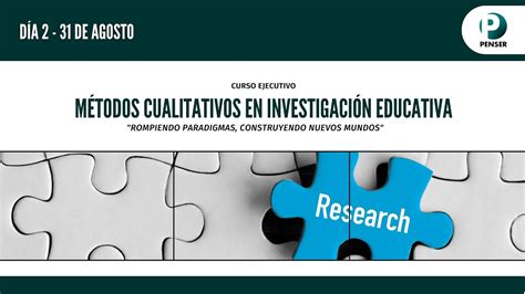 Curso Métodos Cualitativos En Investigación Educativa Día 2 Youtube