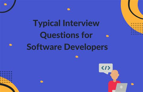 Typical Interview Questions For Software Developers