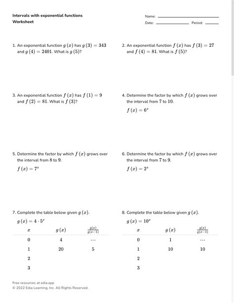 Edia Free Math Homework In Minutes Worksheets Library