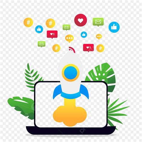 Social Media Marketing Clipart Vector Social Media Marketing