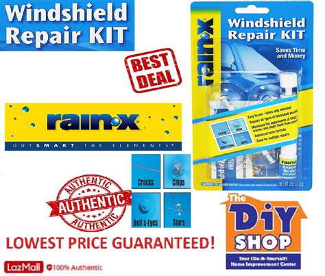 Rain X Windshield Repair Kit 1 Gram Rain X RAINX Rainx Rain X