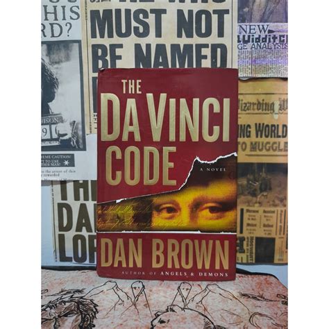 Hiraya Books Da Vinci Code By Dan Brown Hardcover Shopee Philippines